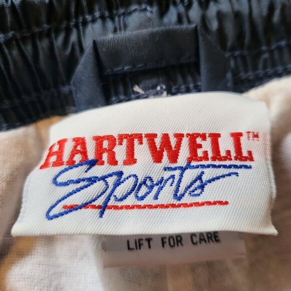 Hartwell Sports Men's Vintage 90's Track Pants Size XXL Navy - Picture 2 of 6